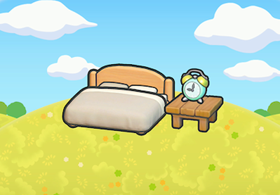 Alarm clock sleep zone