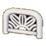 Arched barrier (leaf pattern)