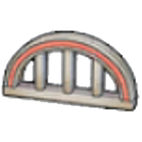 Arched fencing