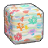 Colorful corals print