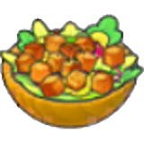Crouton salad