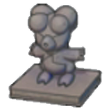 Fiery Magby statue
