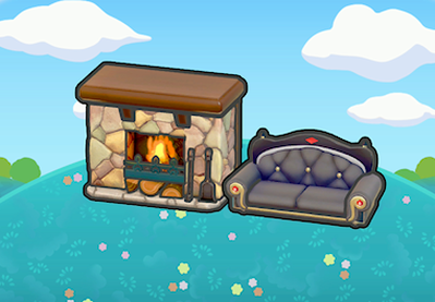 Fireplace nap spot