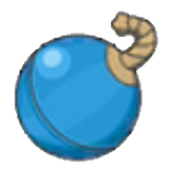 Firework (blue)