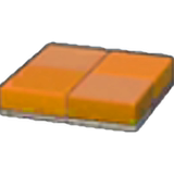Flat brick roof