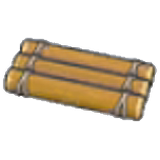 Floating logs