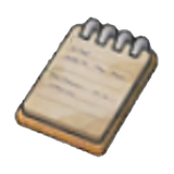 Grubby notepad