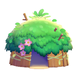 Leaf hut kit