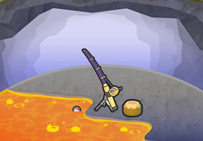 Magma fishing spot