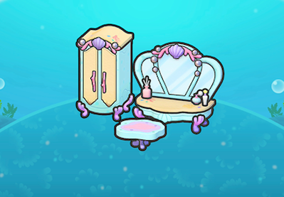 Marine makeup stand