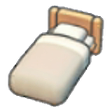 Mini plain bed