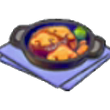 Mushroom hamburger steak