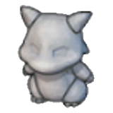 Mysterious statue