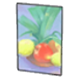 Oil painting poster