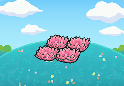 Pink tall grass