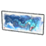 Raging sea poster