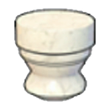 Round pillar (upper)