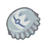 Silver Bottle Cap