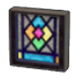 Stained-glass window (lower)