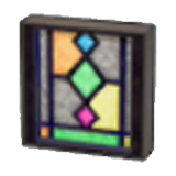 Stained-glass window (middle)