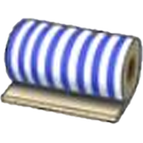 Vertical-stripe print (wallpaper)