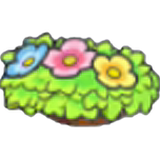 Wall-mounted flowers